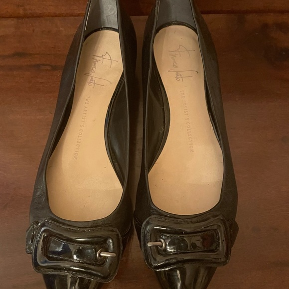 🤩 Vintage black patent leather women’s shoes size 7 1/2 see pictures for d… - Picture 6 of 13